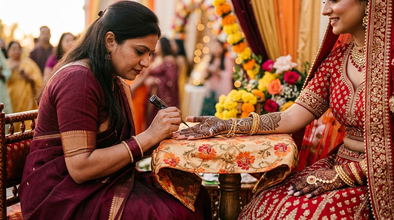 Mehandi Design Workshop - Creative Class by NavaeIn